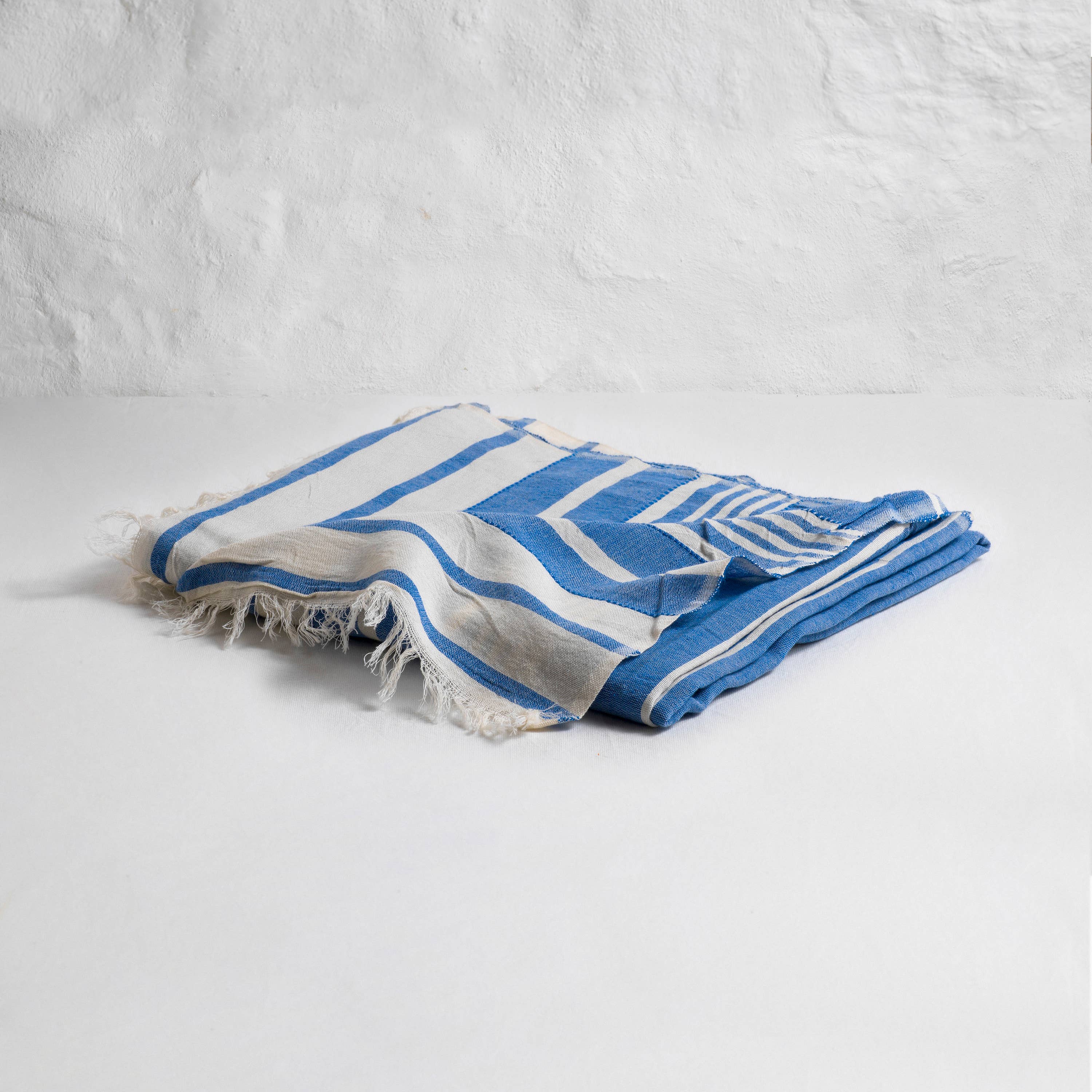 loom.ist - Helen Turkish Beach Towel: Navy