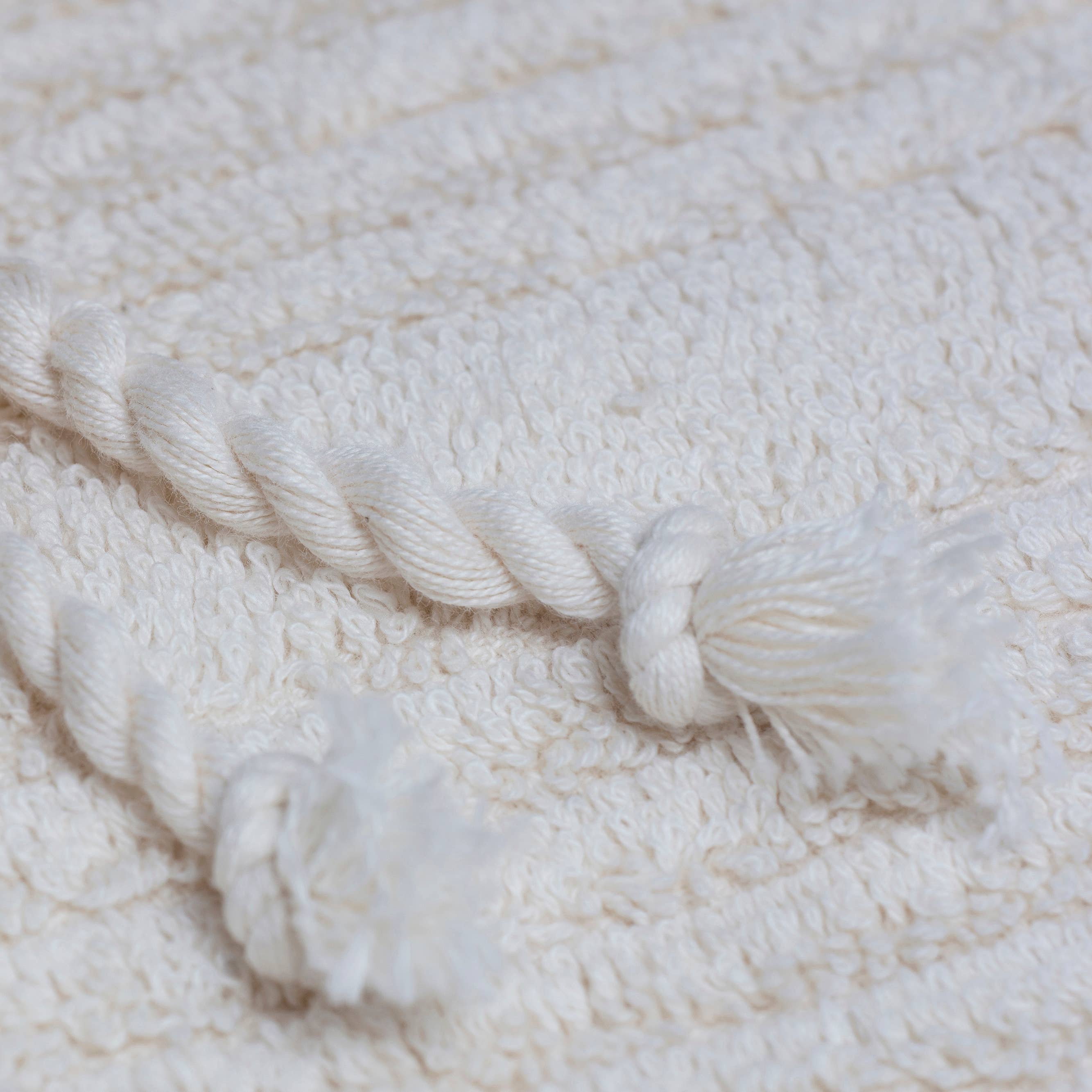 loom.ist - Ottoman Terry Bath Towel: White