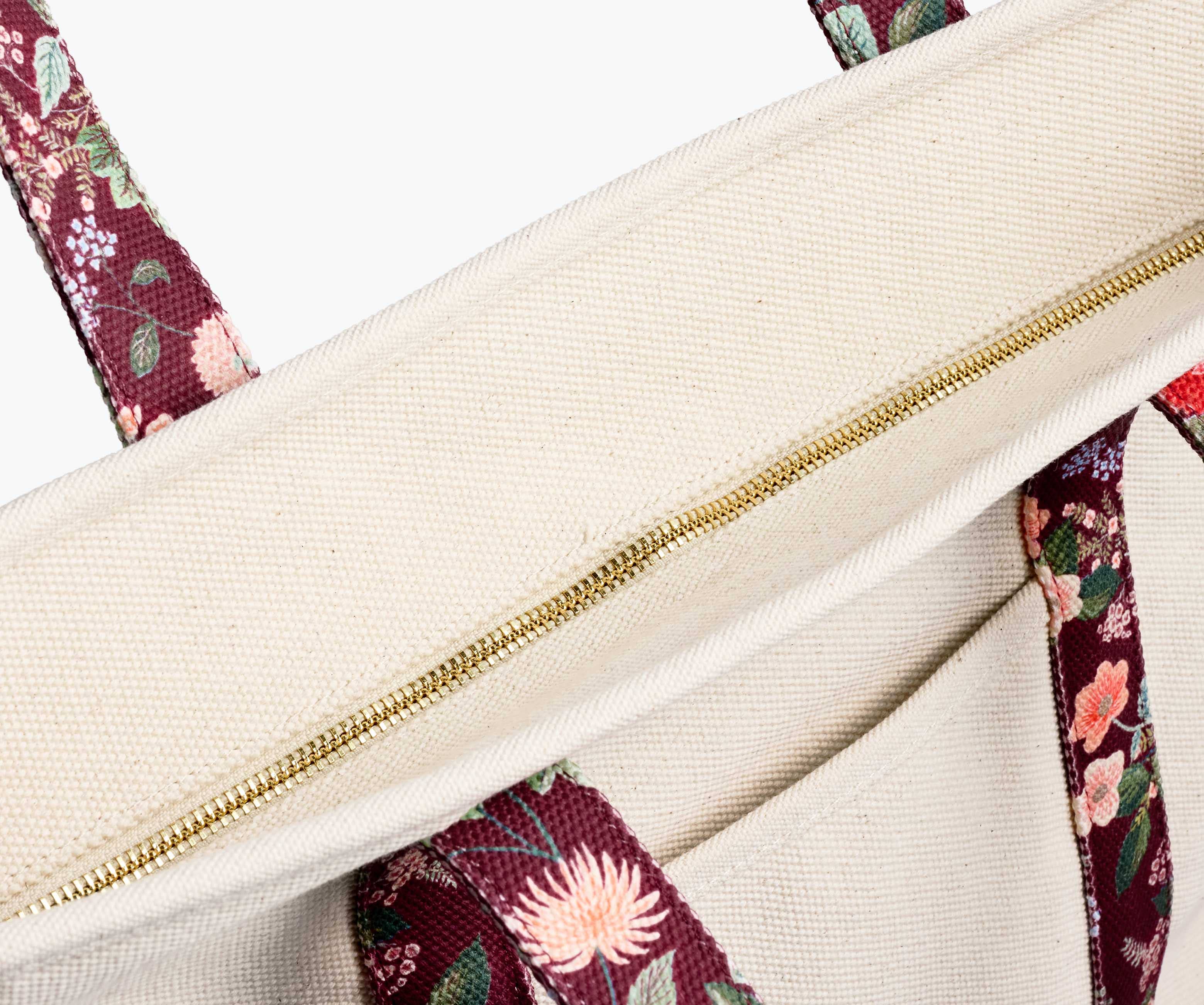 Rifle Paper Co. - Dahlia Canvas Tote Bag