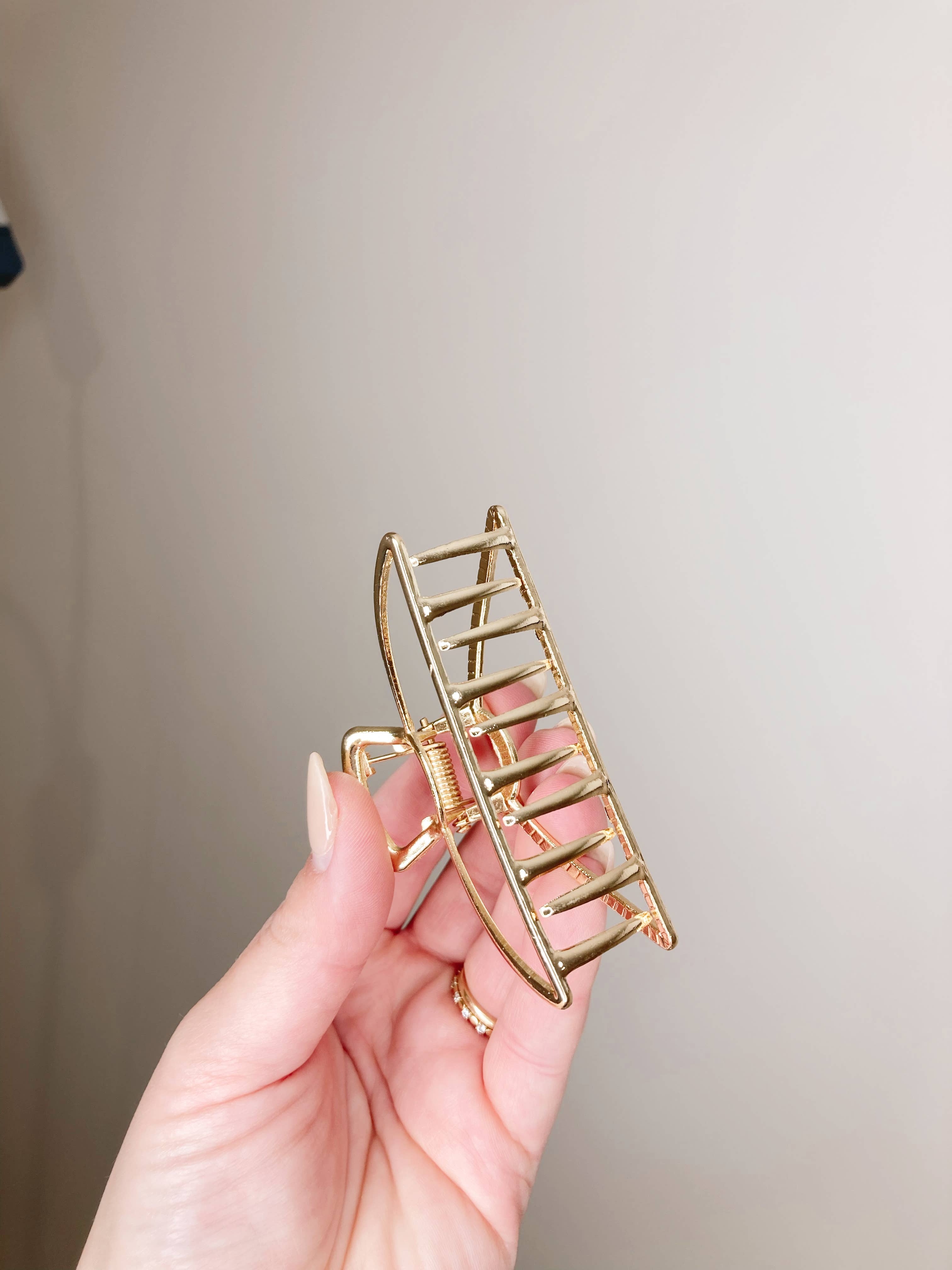 Kitten Claws Clips - GOLD Metal Claw Clip