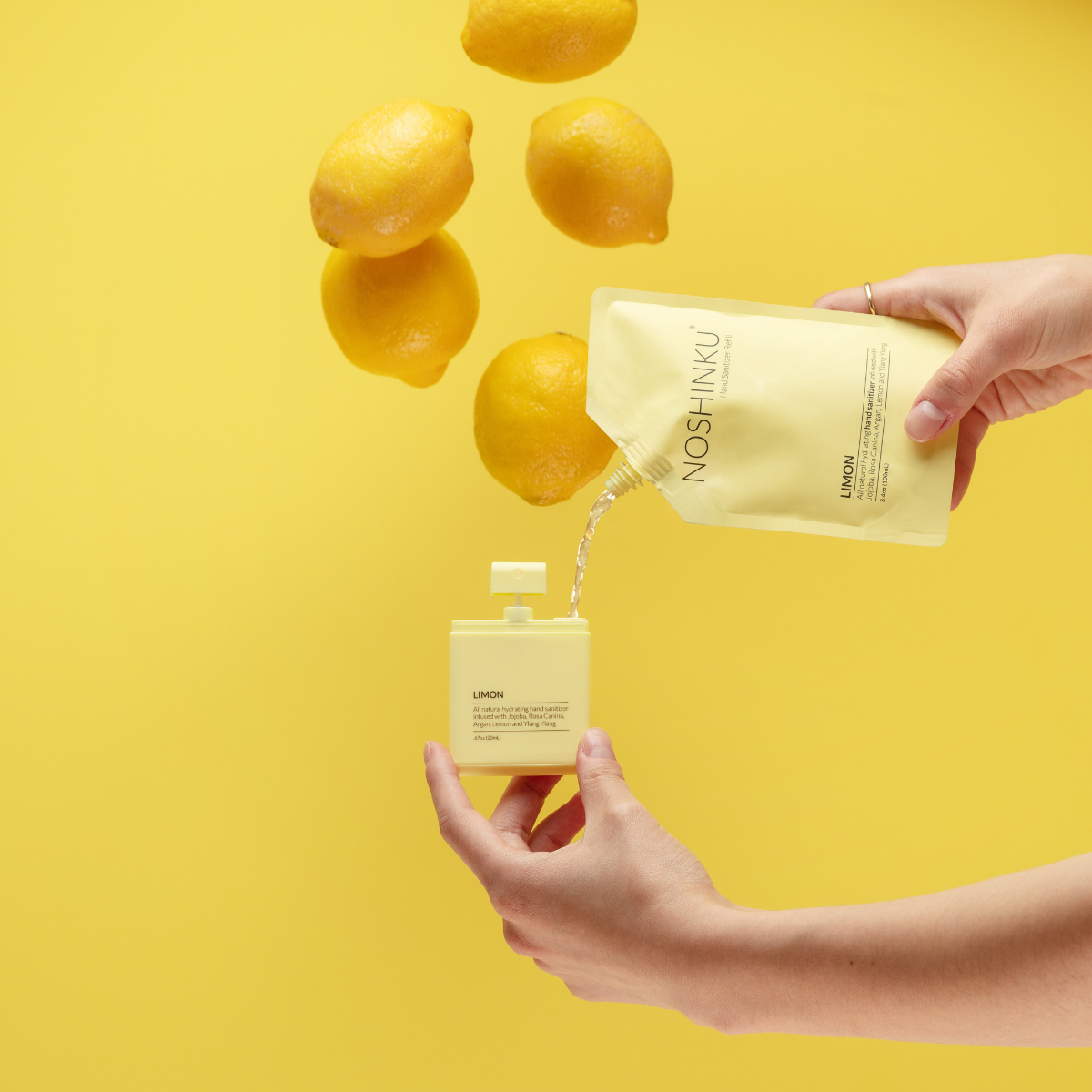 Noshinku - Lemon Ylang-Ylang Moisturizing Hand Sanitizer