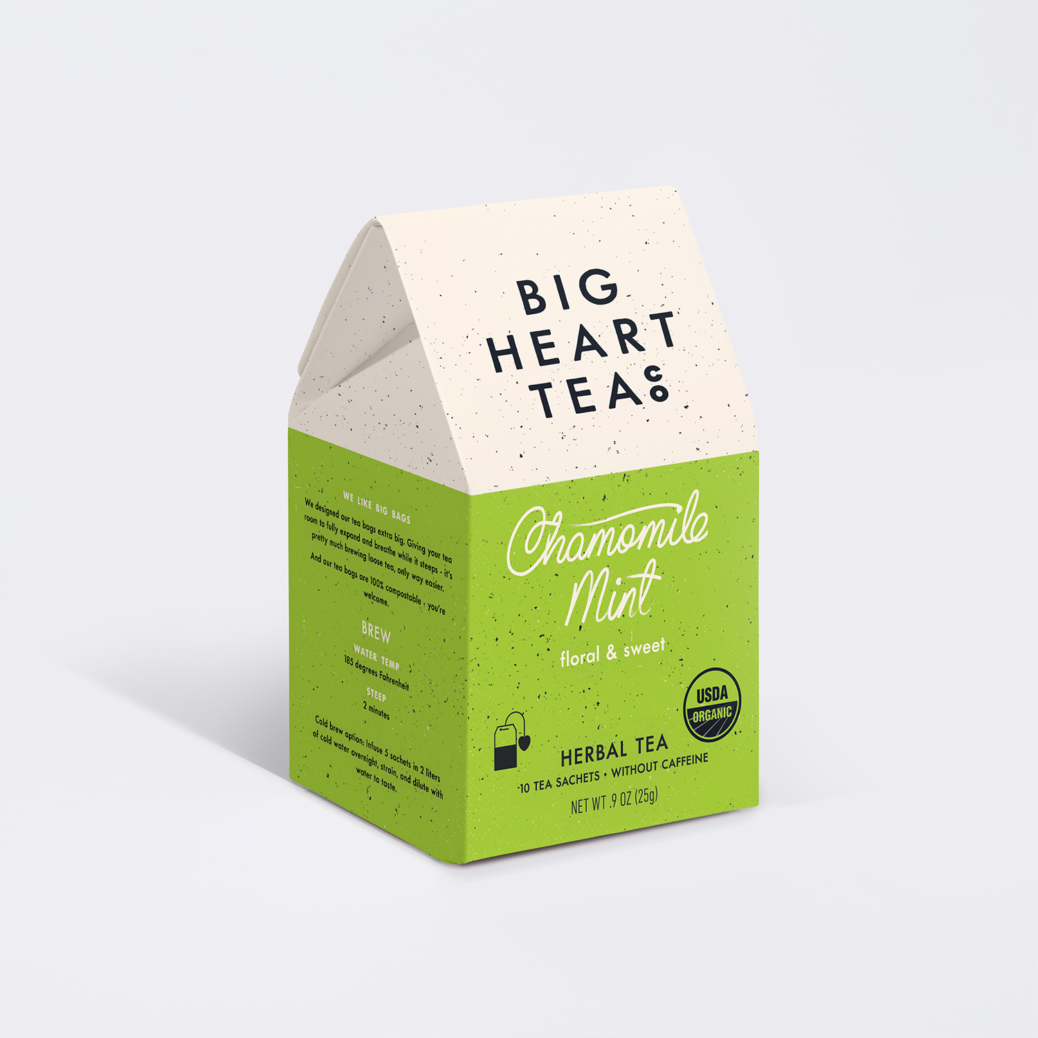 Big Heart Tea Co. - Chamomile Mint 10 ct Tea Bags
