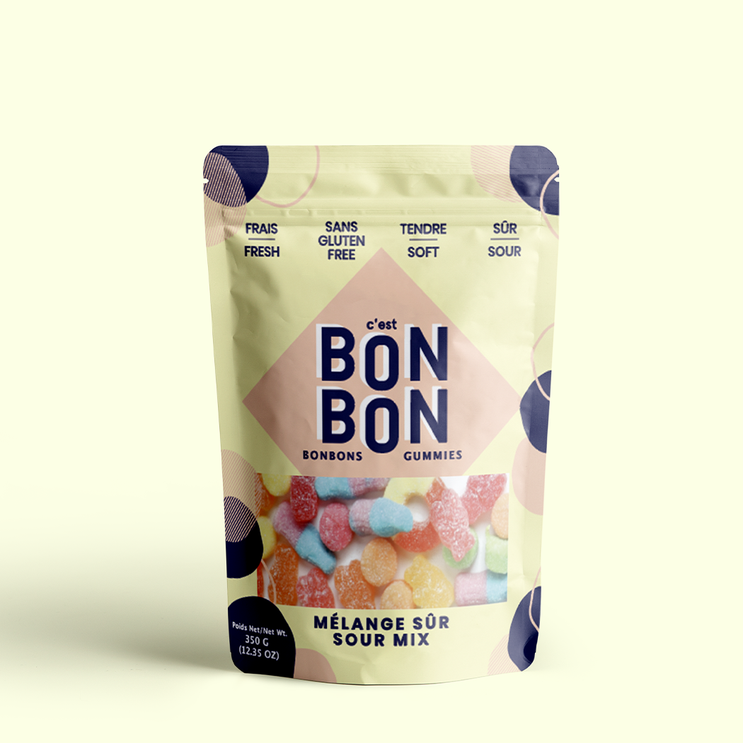 La boîte à bonbons - Sour Mix - Large - Gummy Candies