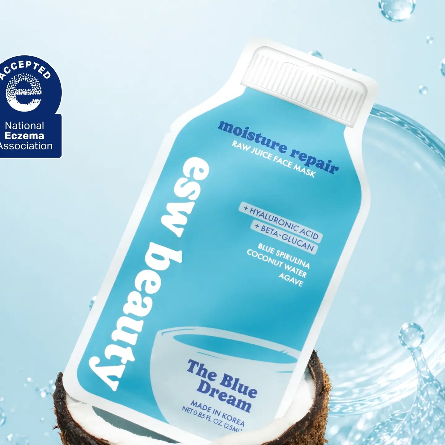 ESW Beauty - The Blue Dream Sheet Mask (Single) - Moisture Repair