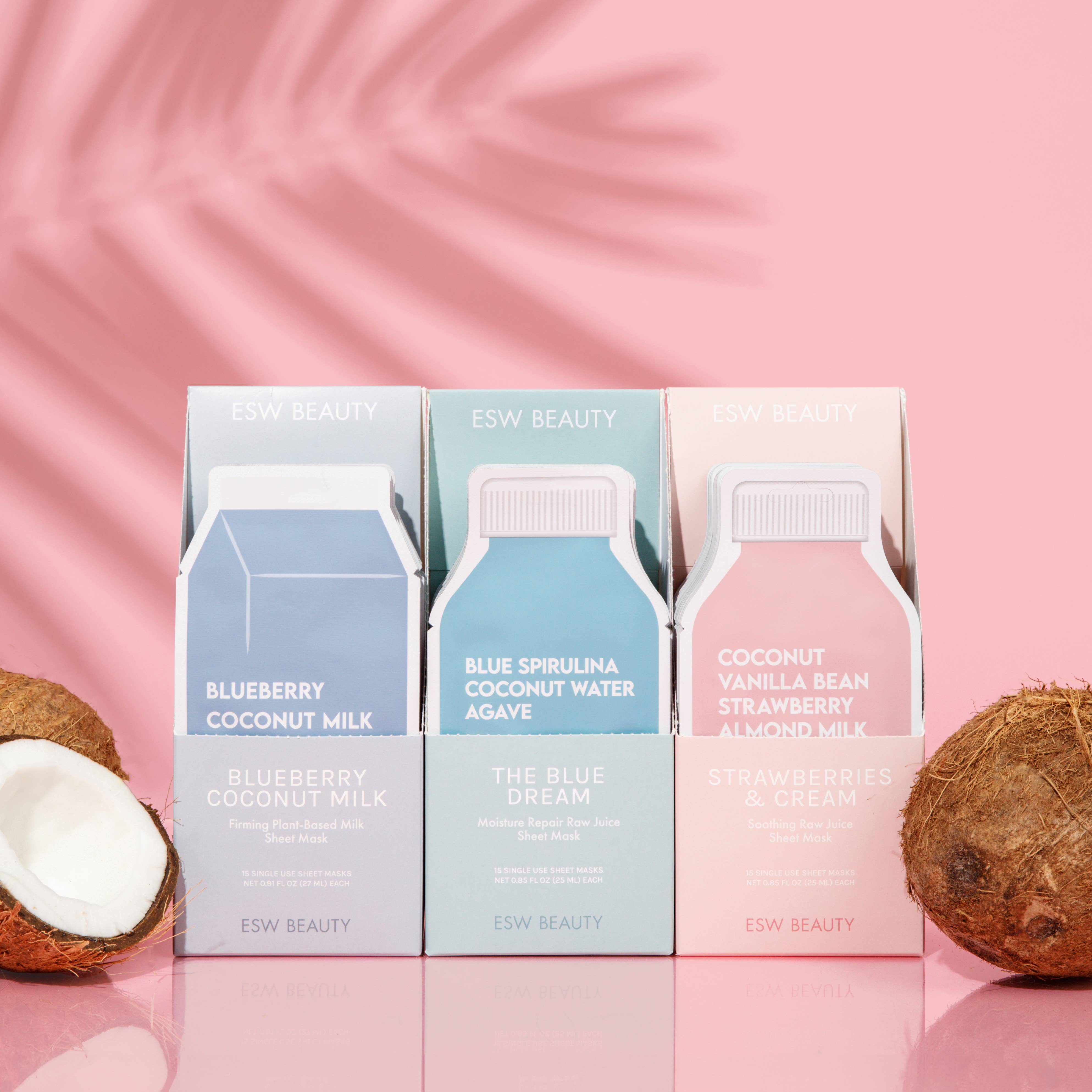 ESW Beauty - Blueberry Coconut Milk Sheet Mask (Single) - Firming