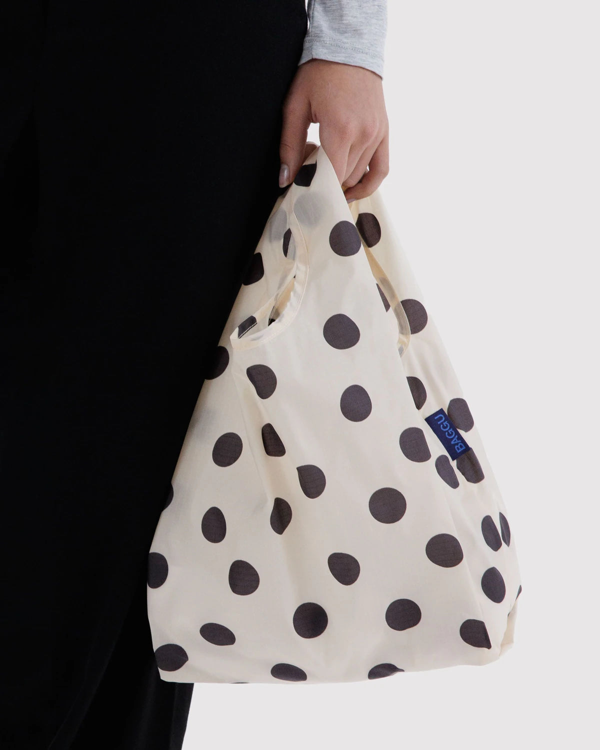 Baggu - Baby Baggu - Cream and Black Polka Dot