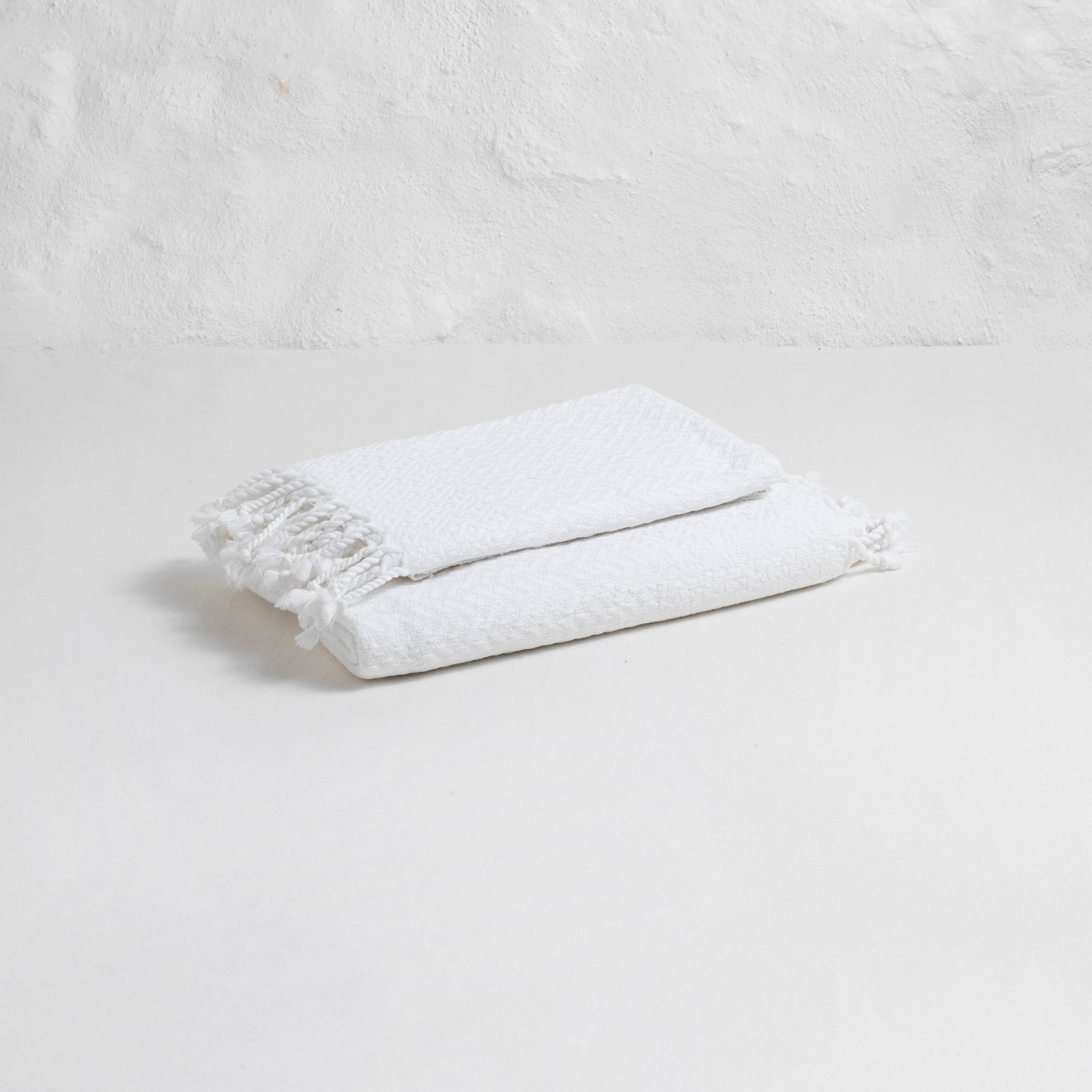 loom.ist - Spa Bath Towel: White