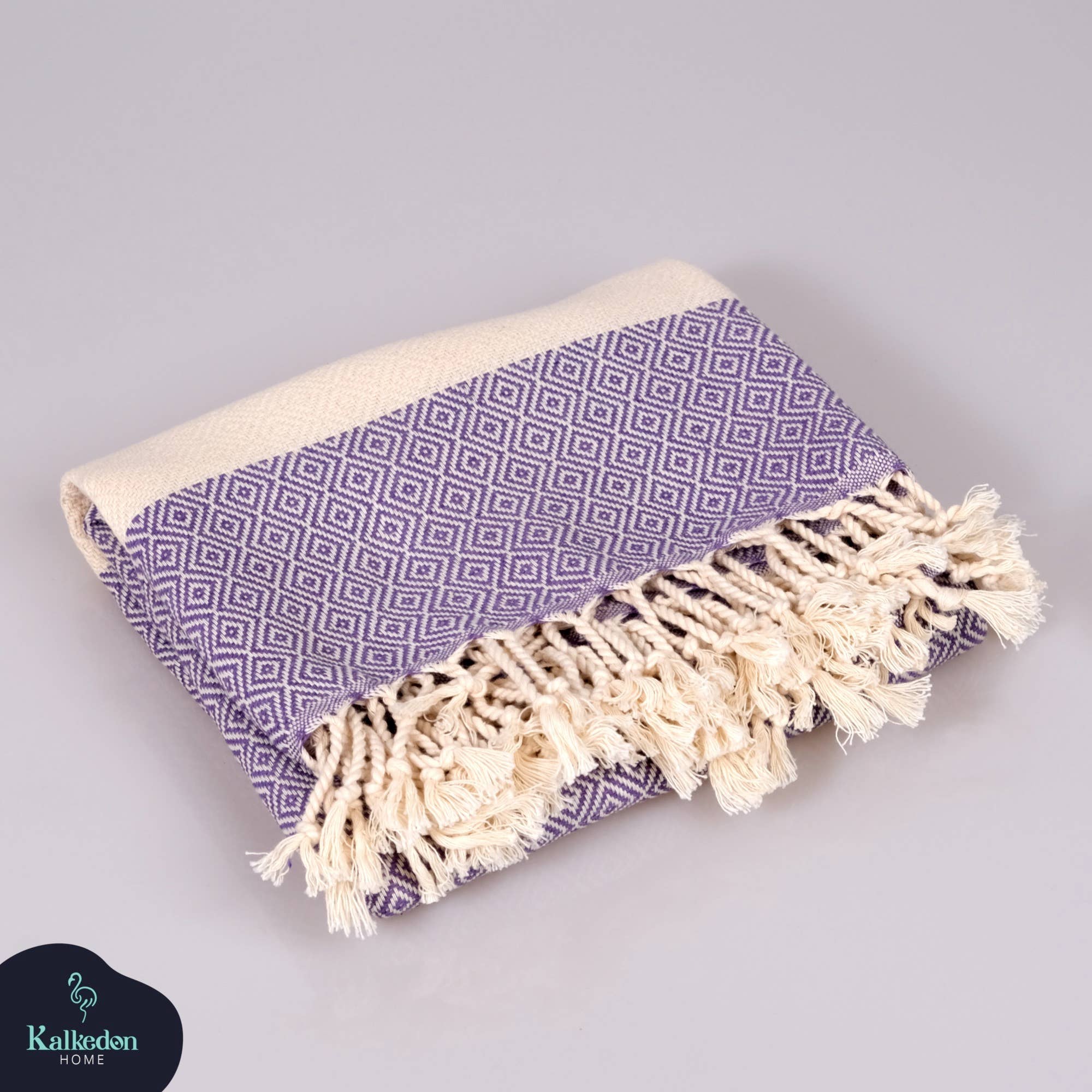 Kalkedon Towels - Turkish Towel | Peshtemal | Sand Resistant Beach Towel: Dark Green