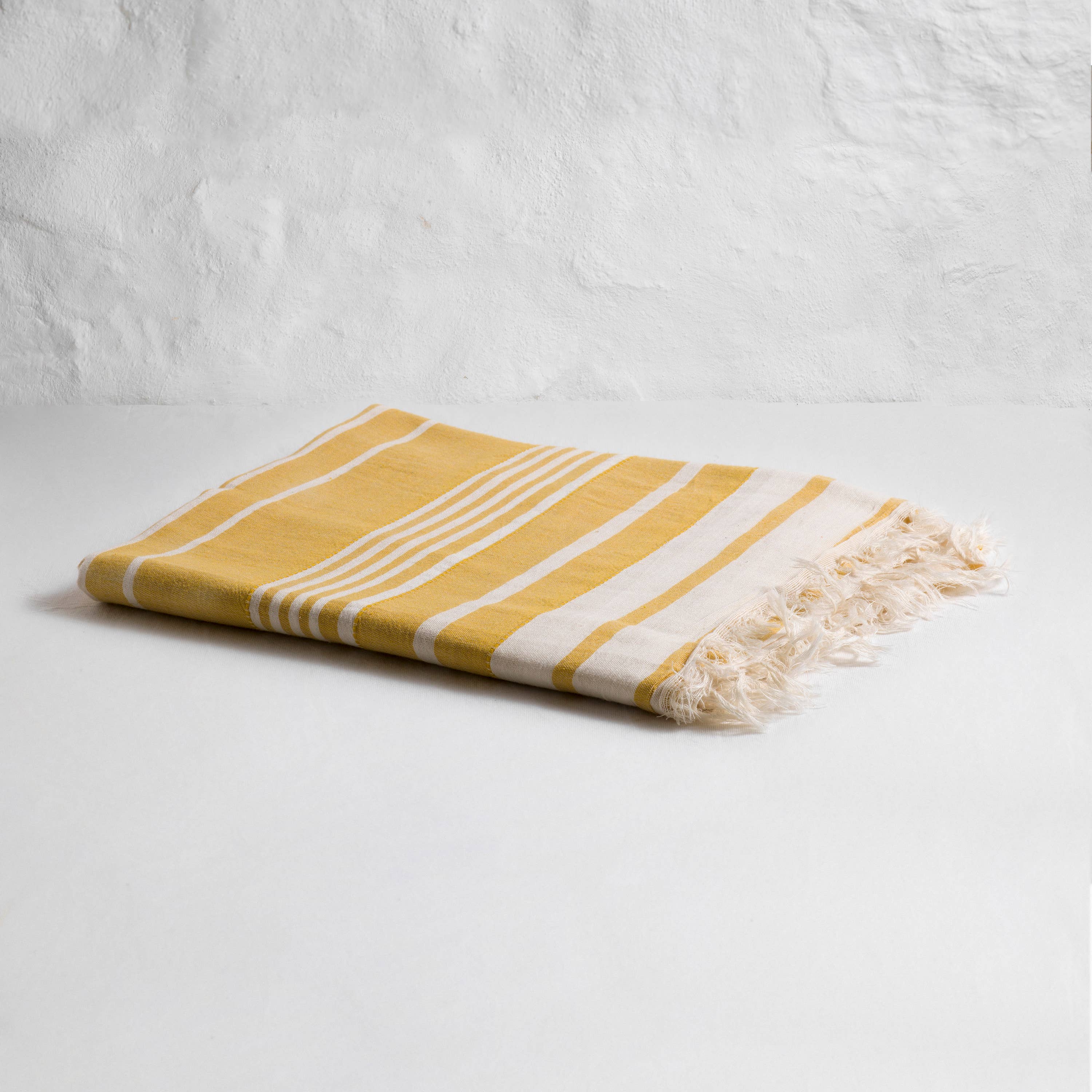 loom.ist - Helen Turkish Beach Towel: Navy