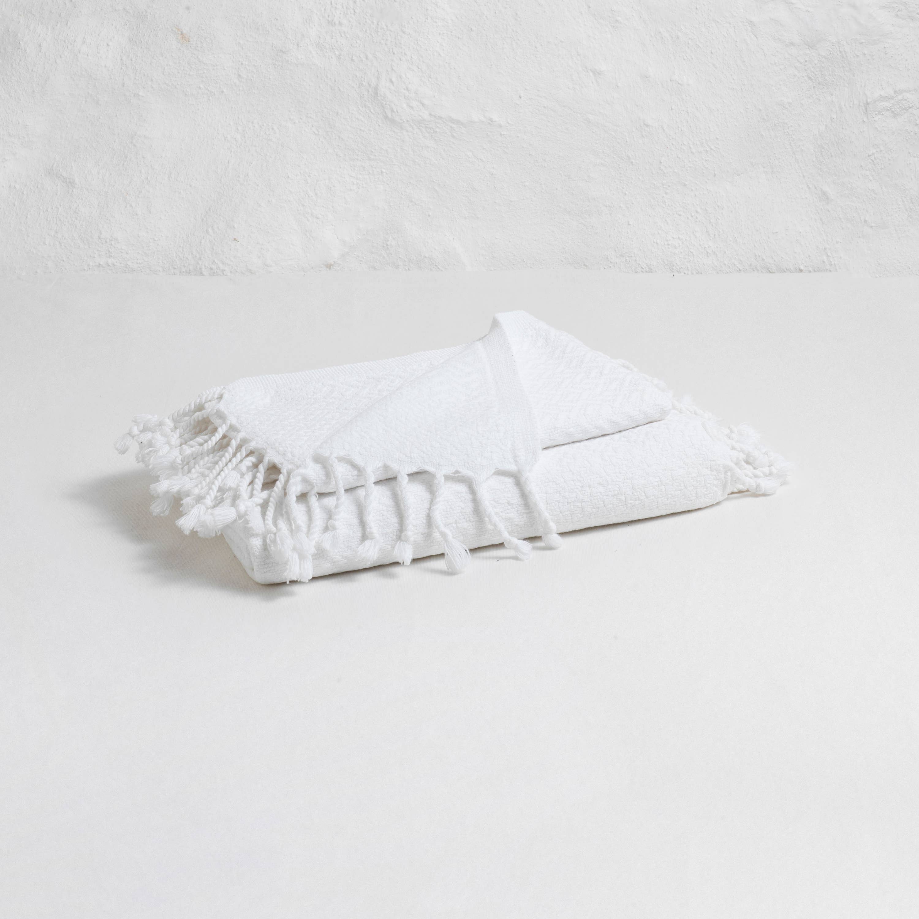 loom.ist - Spa Hand Towel: White