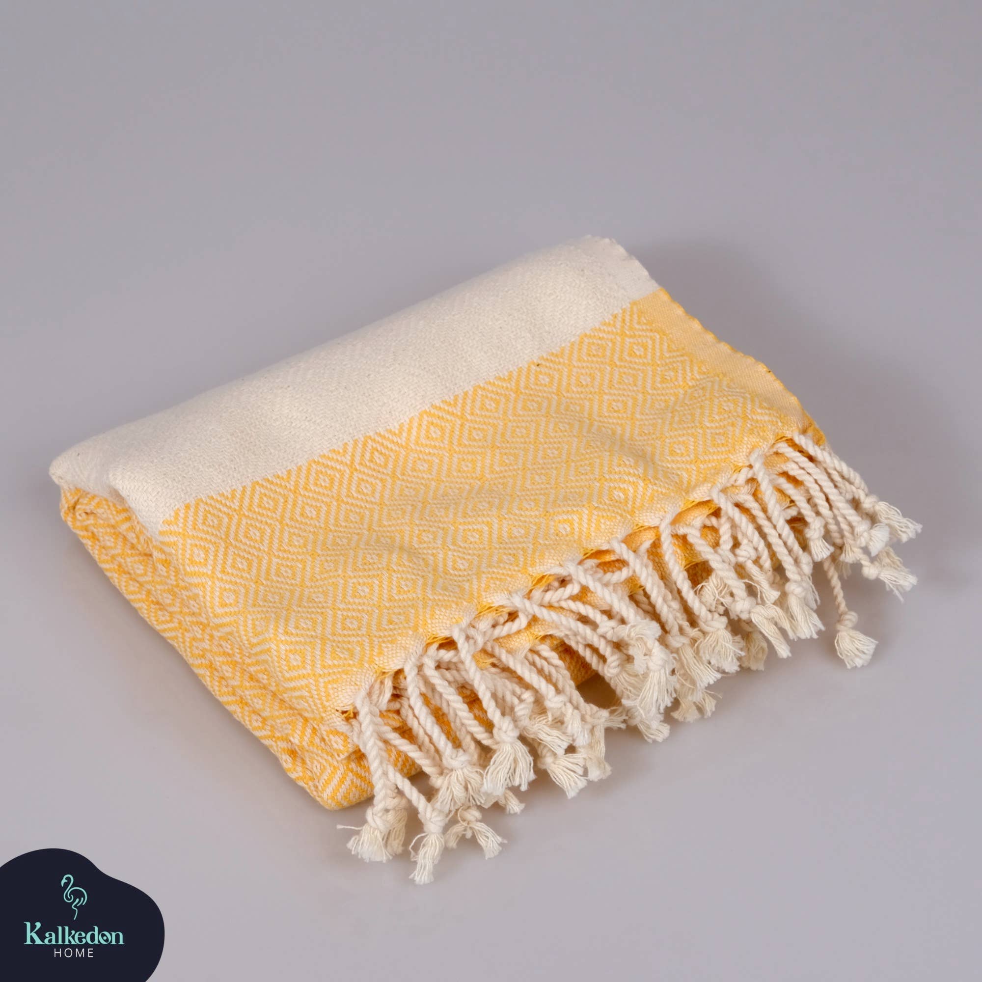 Kalkedon Towels - Turkish Towel | Peshtemal | Sand Resistant Beach Towel: Dark Green