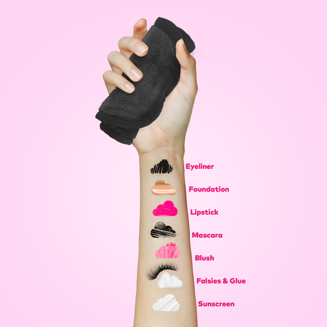 The Original MakeUp Eraser - Mini MakeUp Eraser PRO - Black