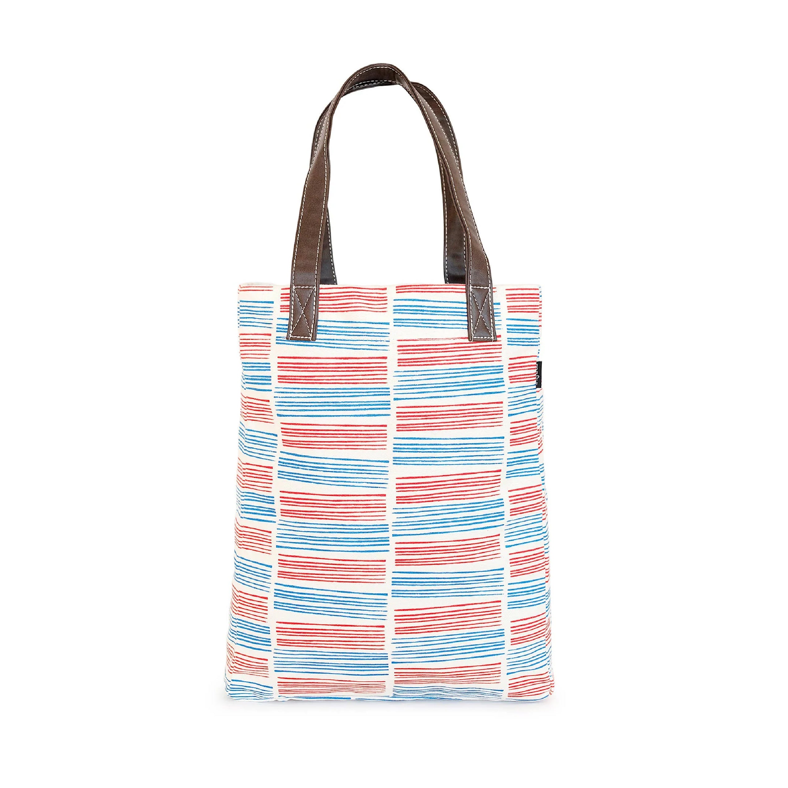 Maika Market Tote Bag | Mod Stripe