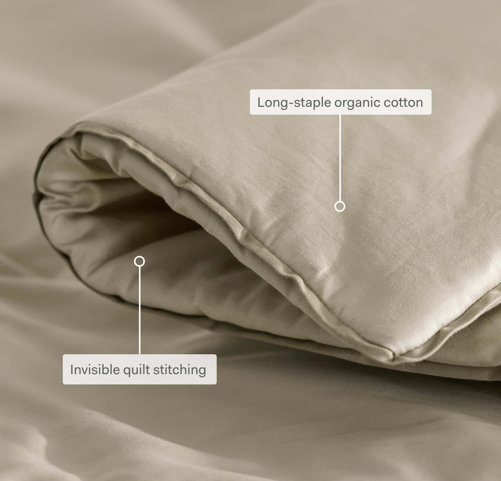 Boll & Branch - Signature Comforter Set - Sand (Pre-Order)