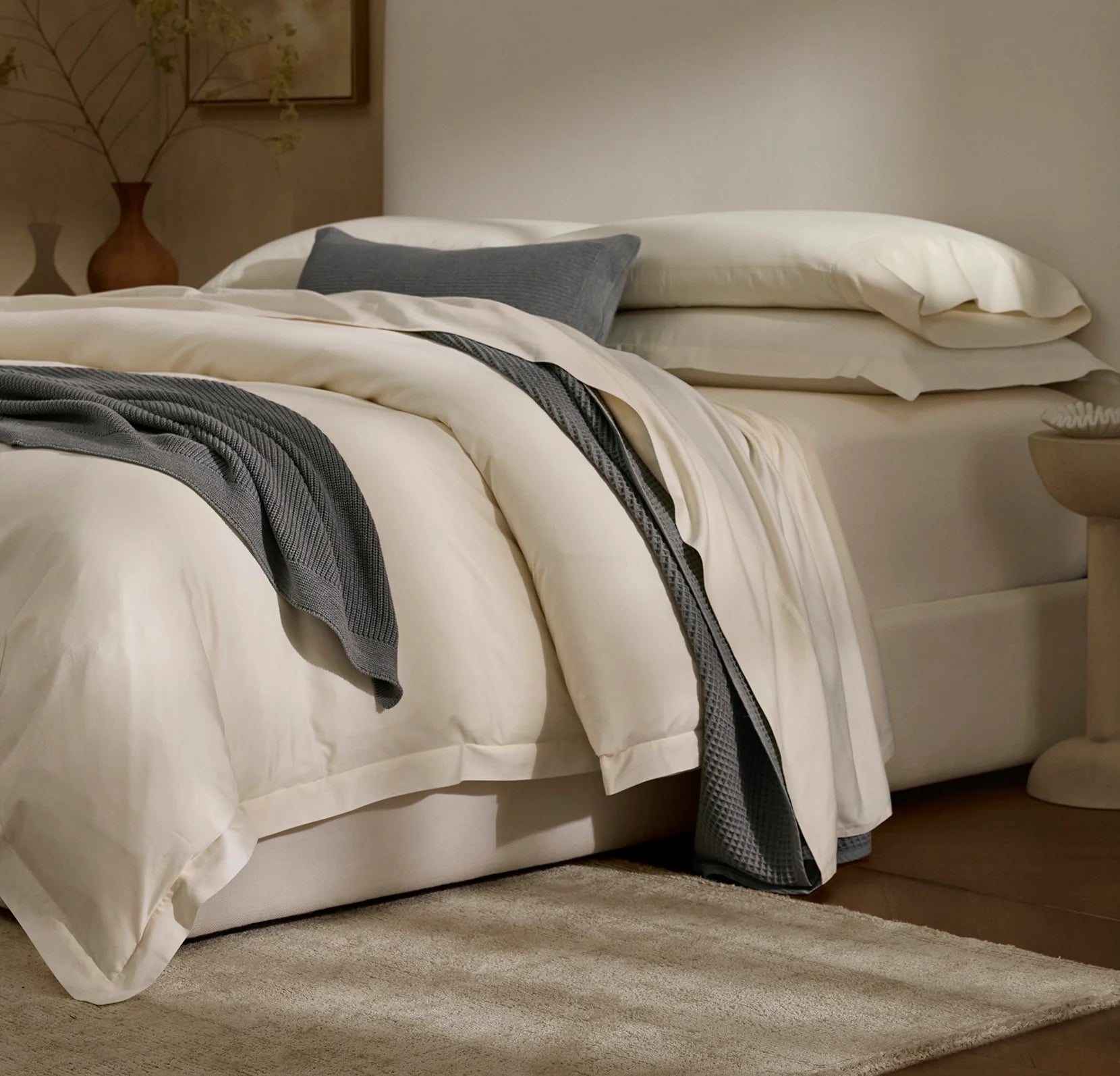 Boll & Branch - Signature Hemmed Sheet Set - Natural (Pre-Order)