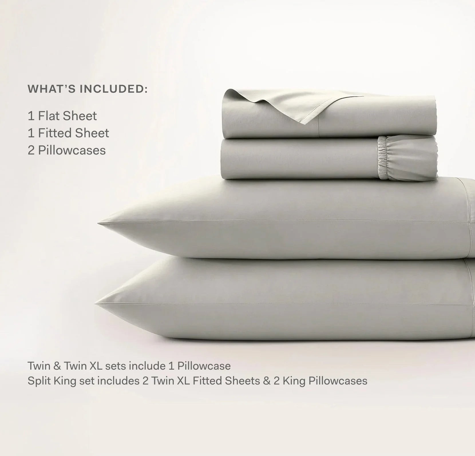 Boll & Branch - Signature Hemmed Sheet Set - Mineral (Pre-Order)