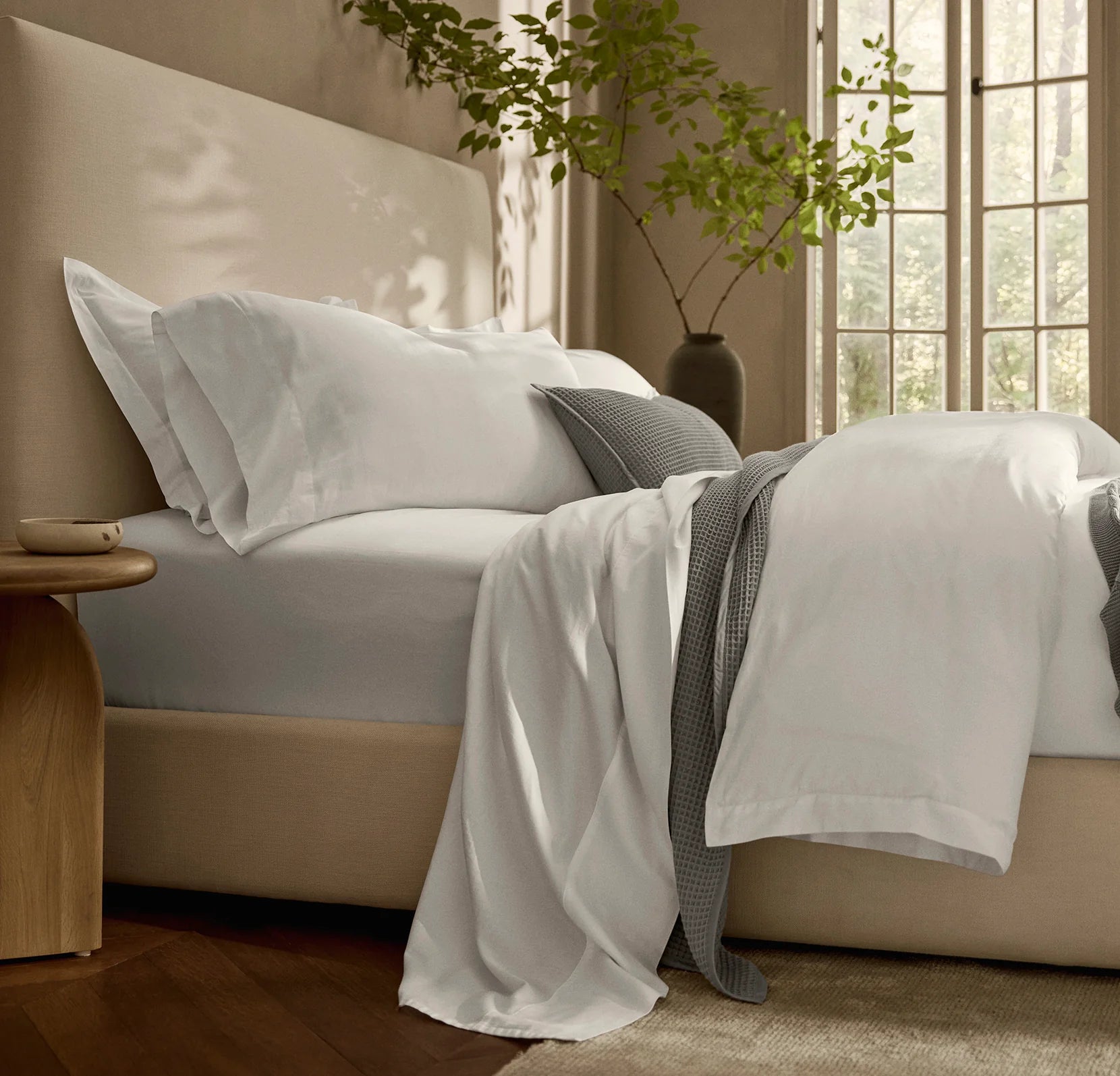 Boll & Branch - Signature Hemmed Sheet Set - White (Pre-Order)
