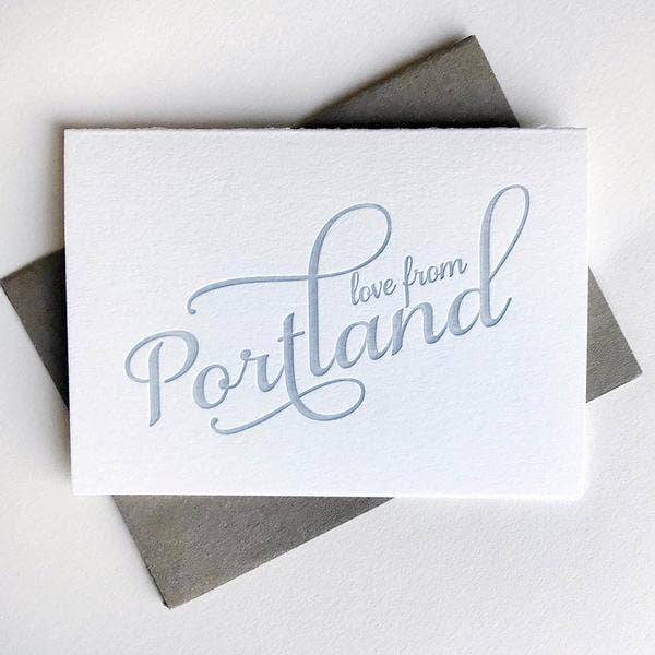 Steel Petal Press - Love From Portland