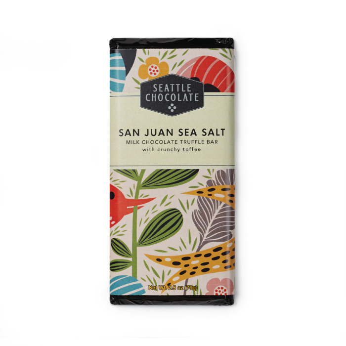 Seattle Chocolate - San Juan Sea Salt Truffle Bar