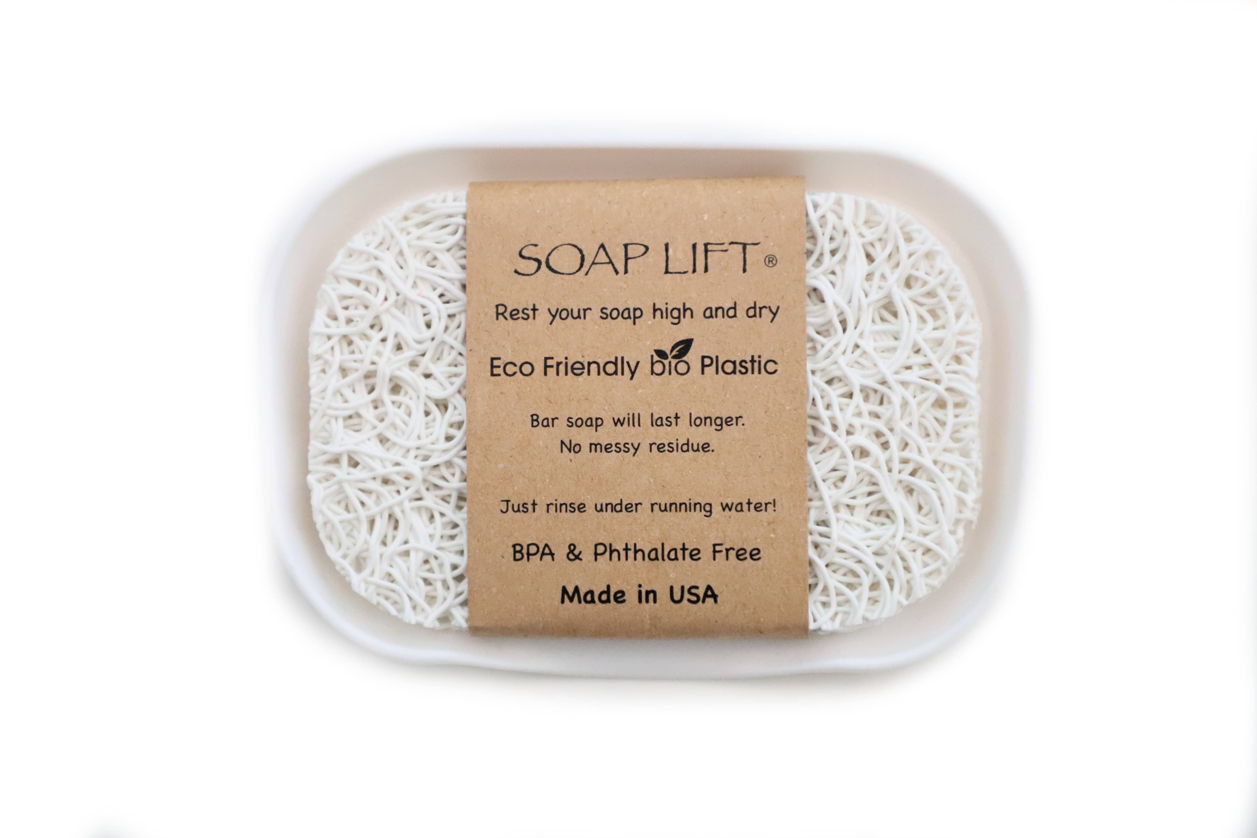 Soap Lift - Waterfall Soap Dish - White