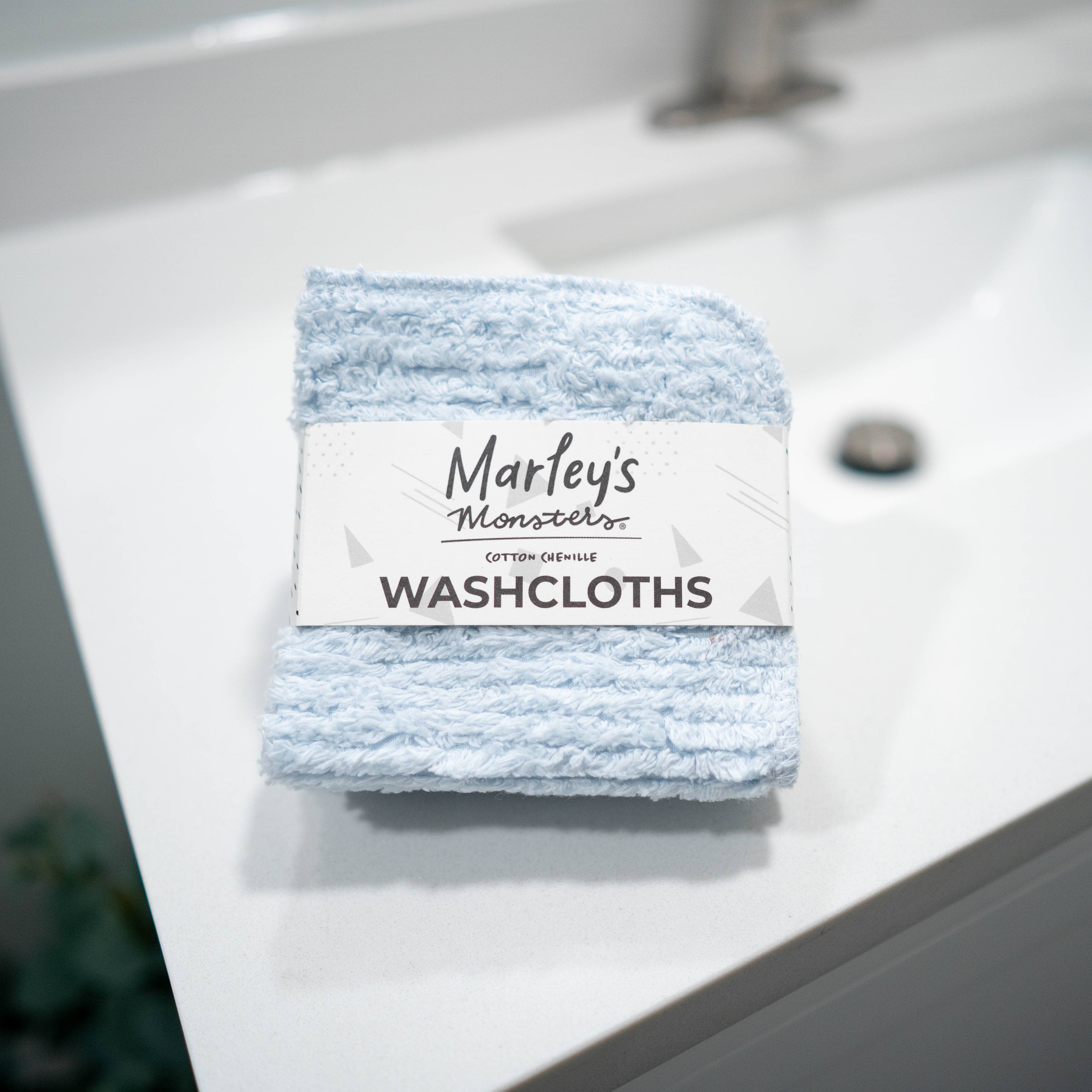 Marley's Monsters - Cotton Chenille Washcloths