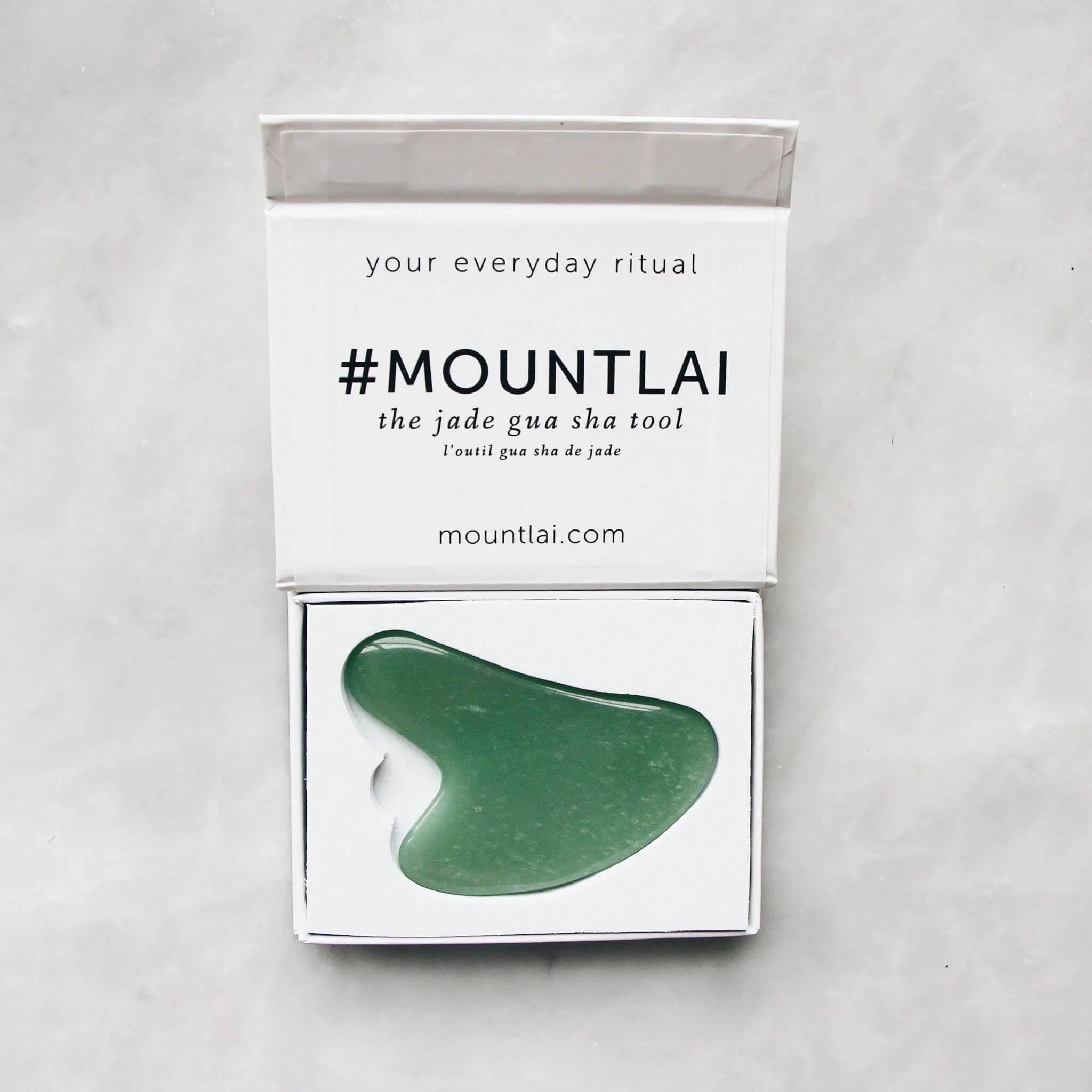Mount Lai - The Jade Gua Sha Facial Lifting Tool