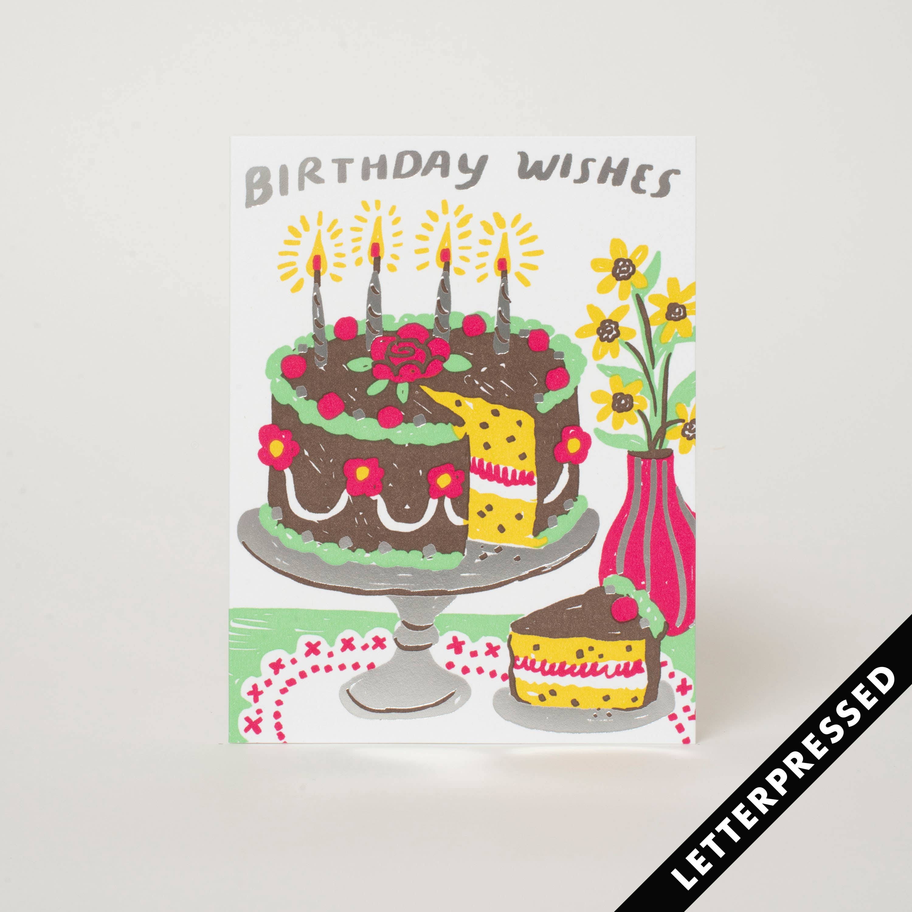 Egg Press Manufacturing - PHOEBE WAHL -- Birthday Cake Wishes: Paper tab