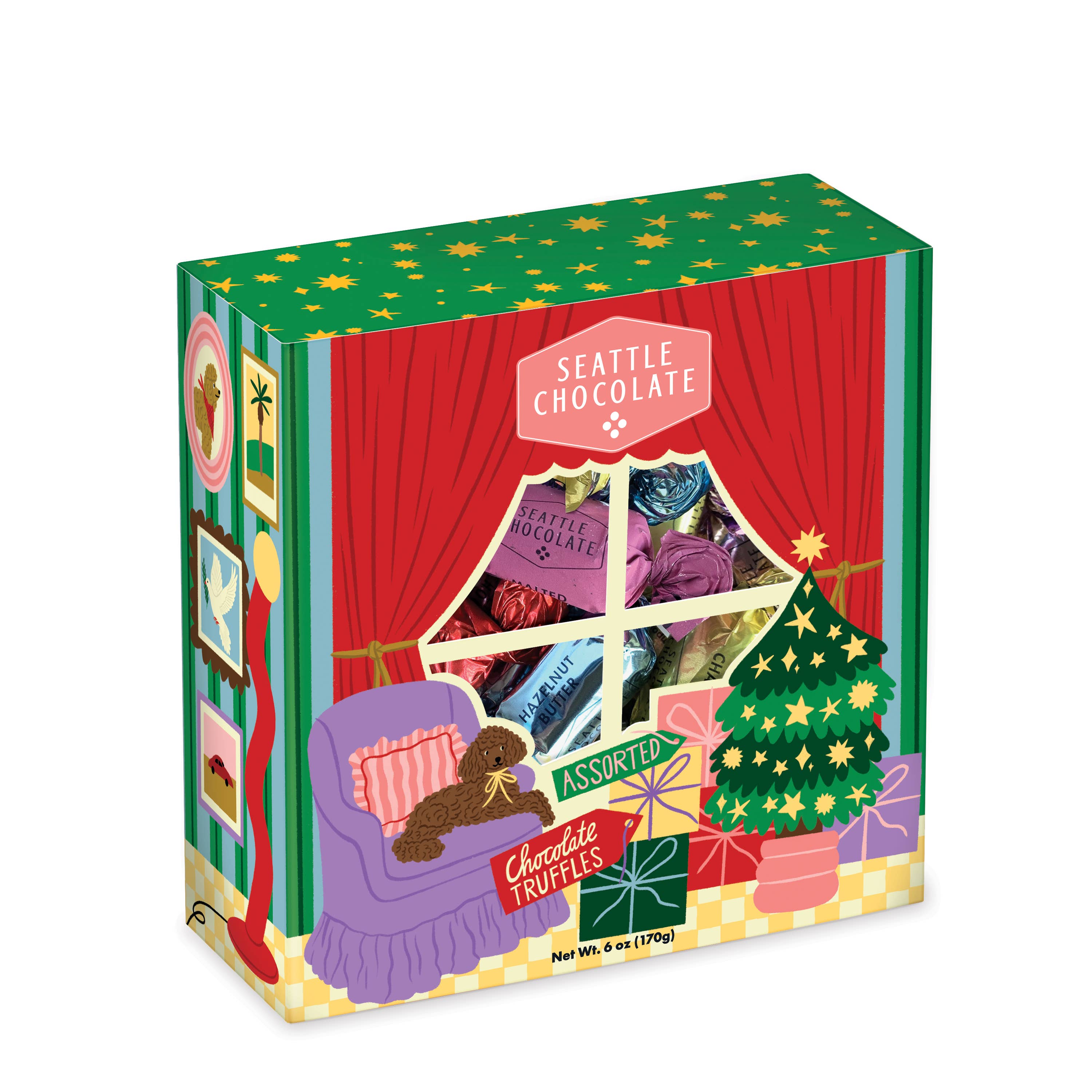 Seattle Chocolate - No Place Like Home Truffle Box