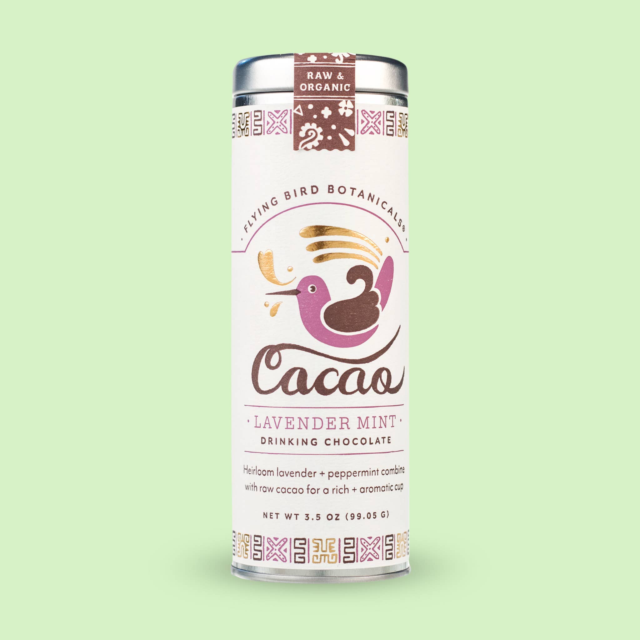Flying Bird Botanicals - Lavender Mint Cacao Drinking Chocolate