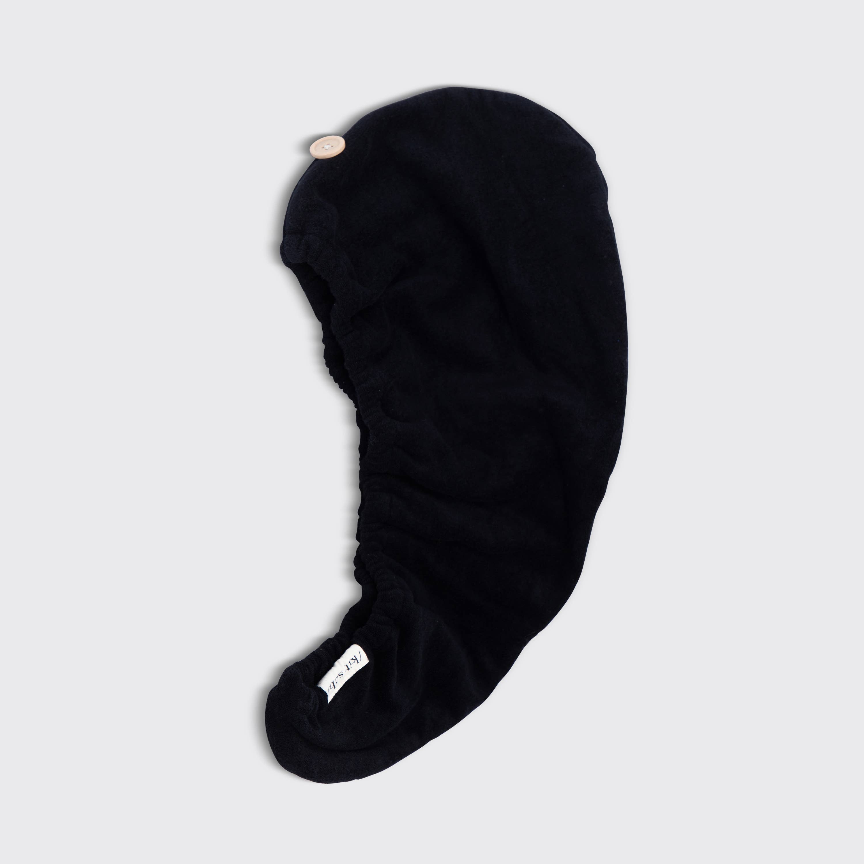 KITSCH - Quick Dry Hair Towel - Eco Black
