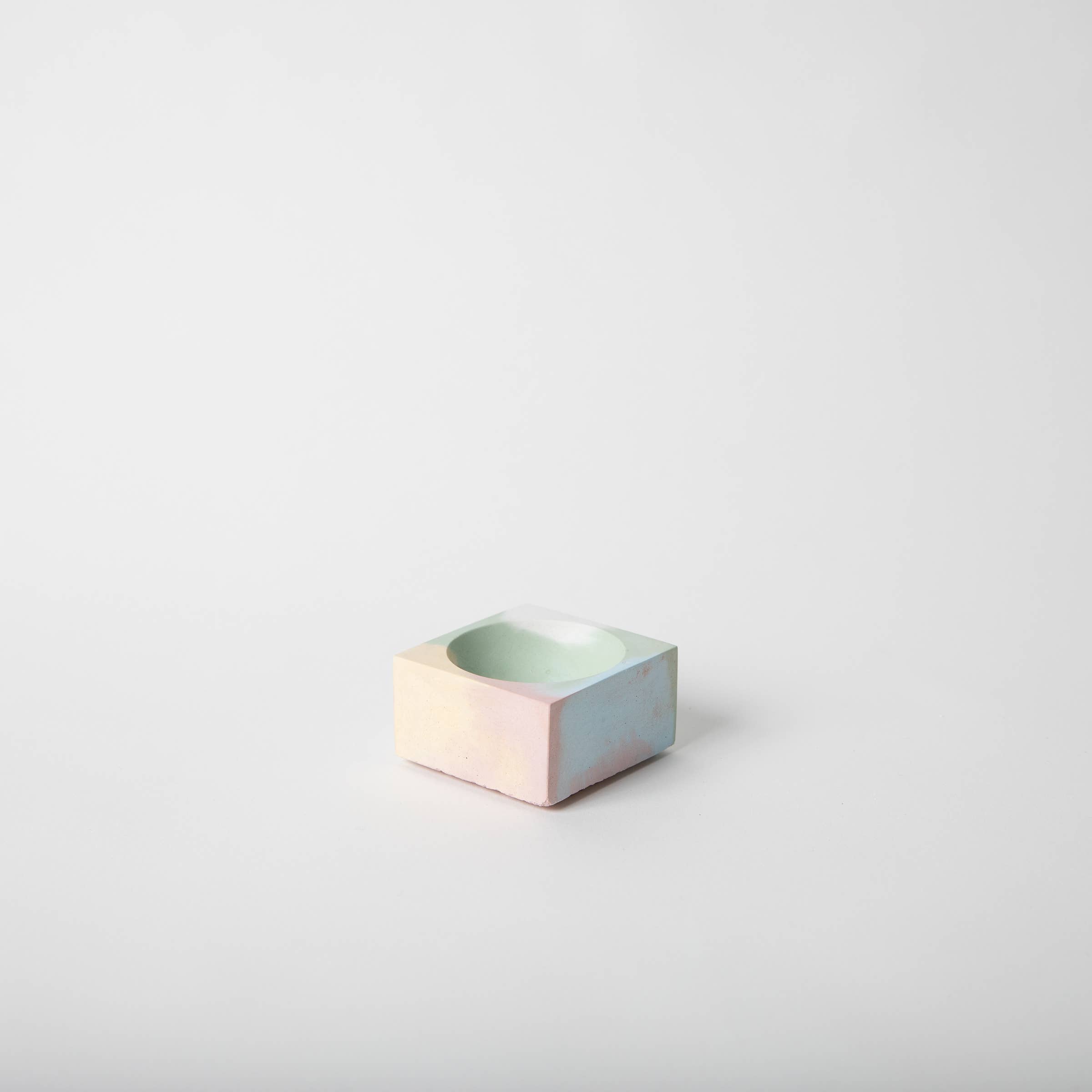 pretti.cool - Incense Holder (Square) - Marbled Concrete (Jawbreaker)