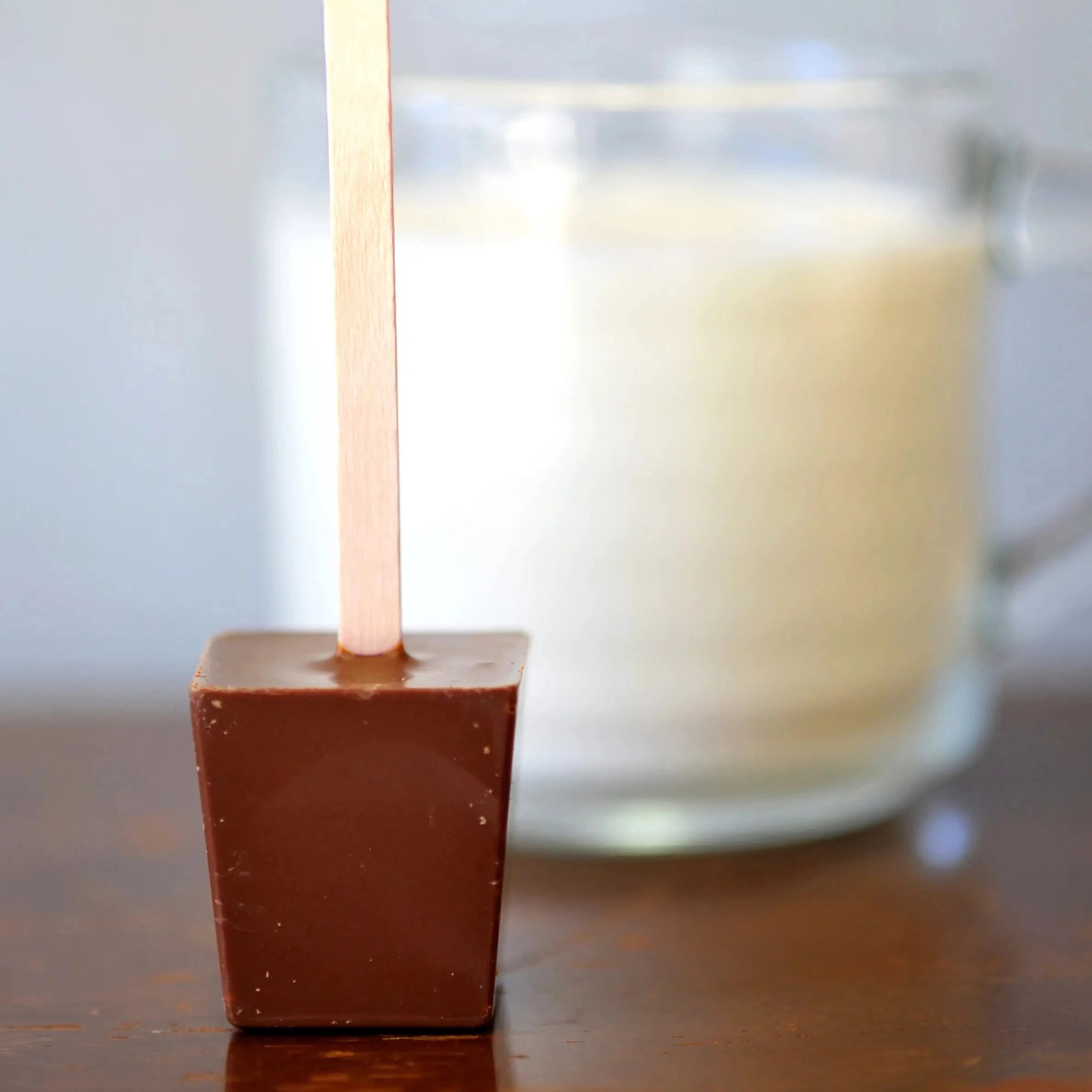 Ticket Chocolate - Belgium Milk - Hot Chocolate on a Stick - Single