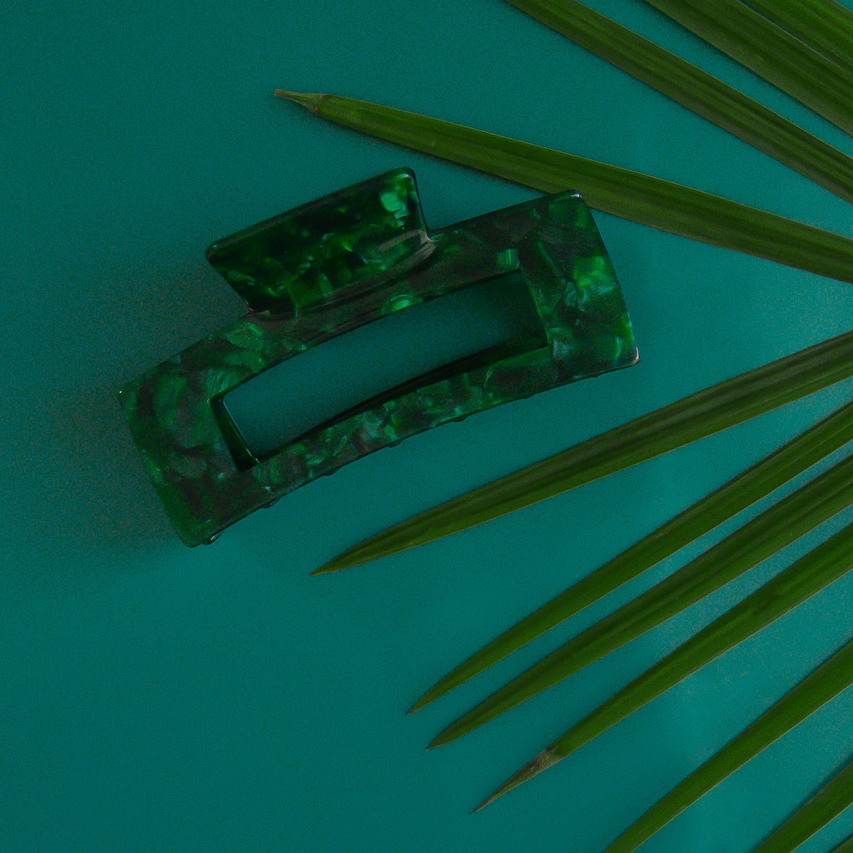 Jungle Club - Paradise Hair Claw - Emerald