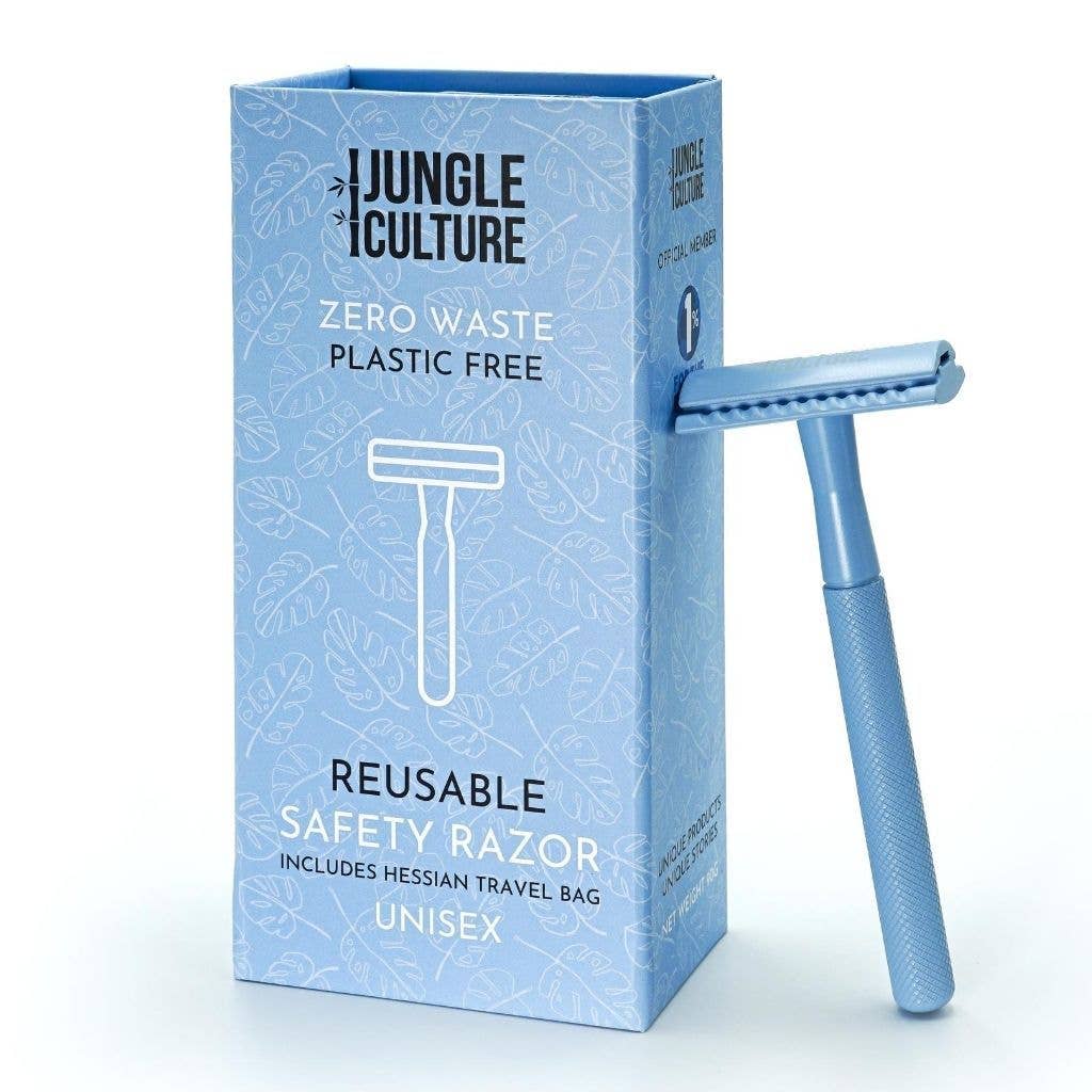 Jungle Culture - Unisex Safety Razor for Women or Men - Plastic Free Razors