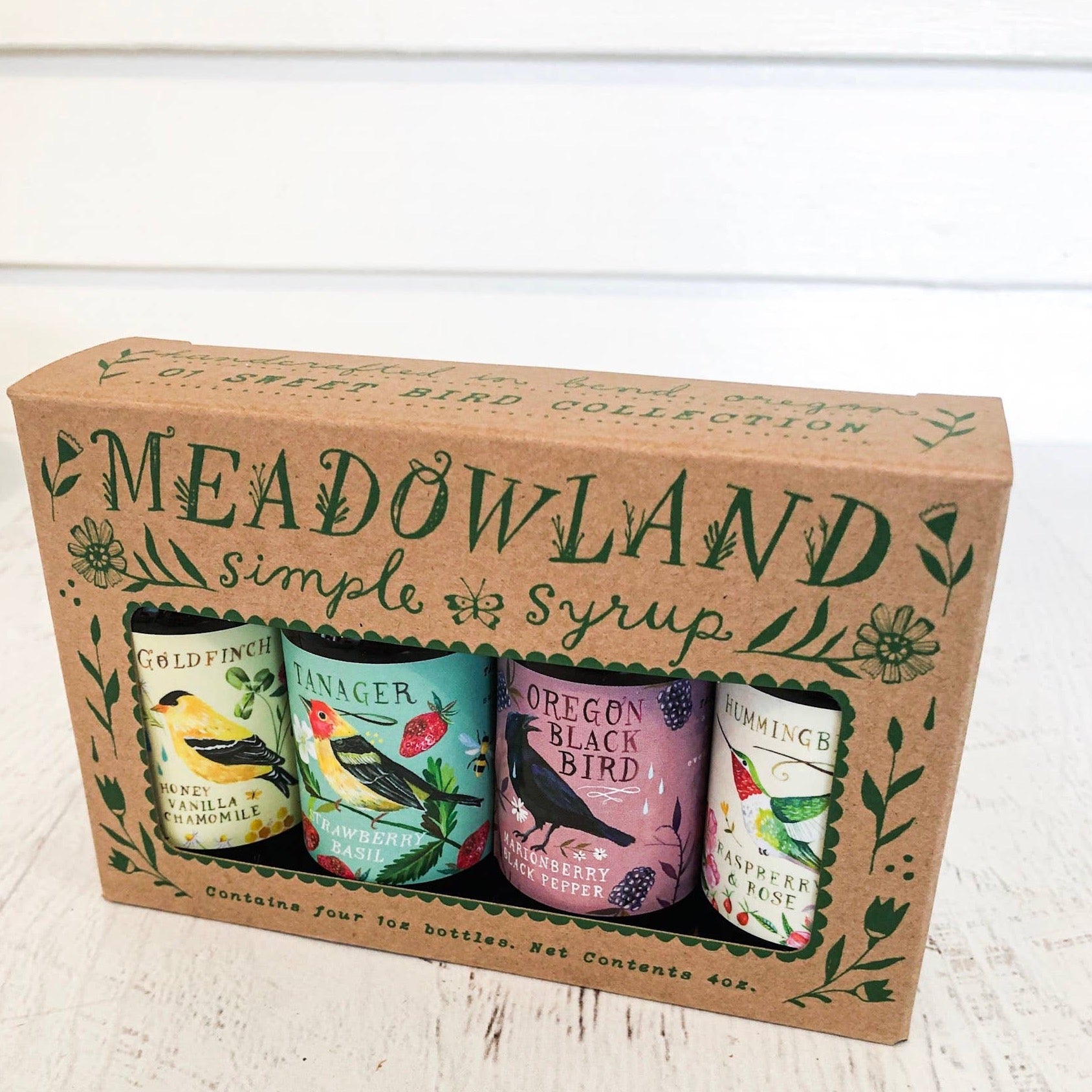 Meadowland Syrup - Sweet Bird Collection: Simple Syrup Sampler